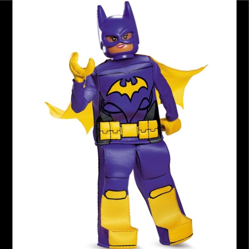 LEGO batgirl Halloween costume size M 7/8